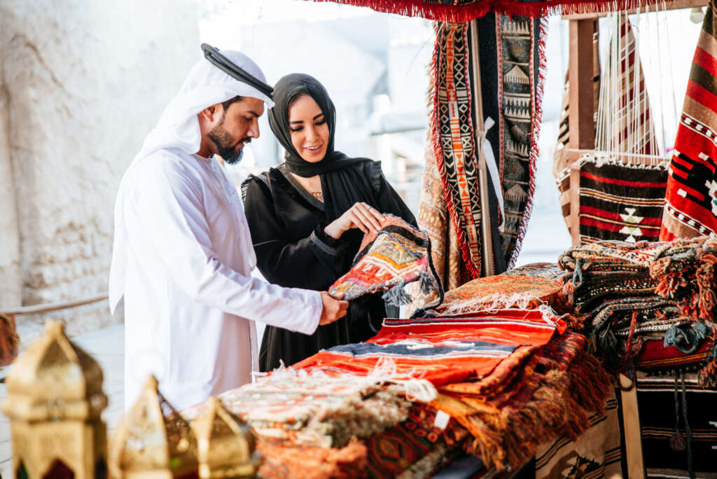 Souq-Waqif-A-traditional-market-with-Qatari-handicrafts