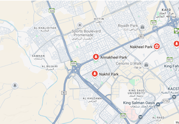 al-nakheel-park-location-Riyadh