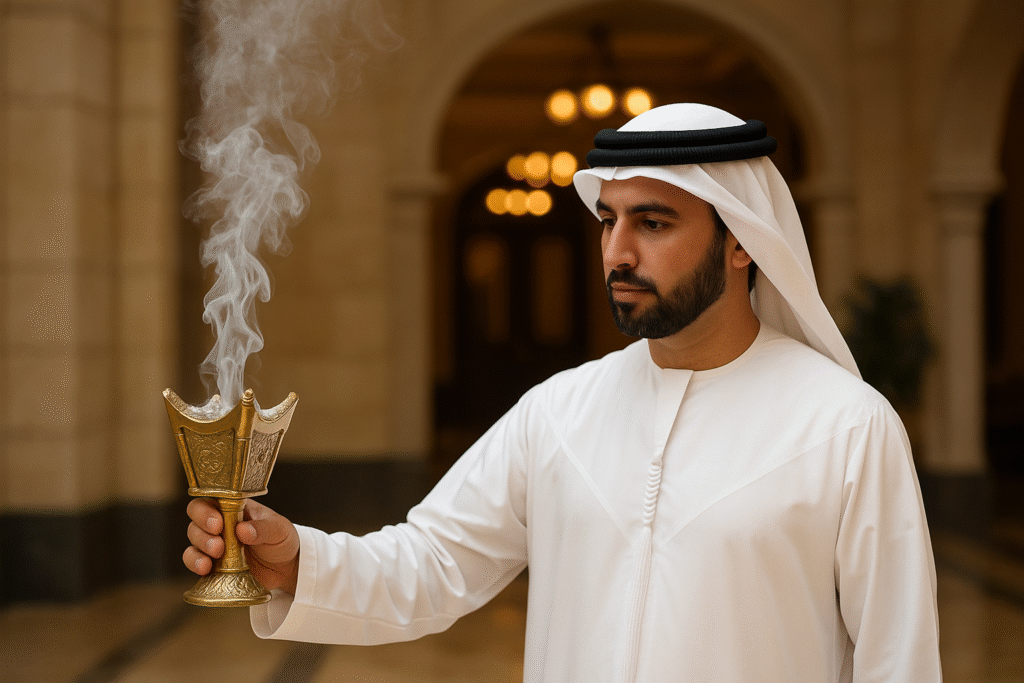 Incense-Walking-Arab-Tradition
